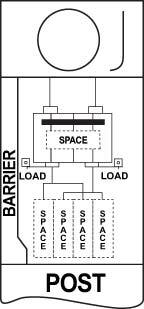 R281E1B6H034 200 Amp, Back-to-Back Headpost, Metered, Lever Bypass