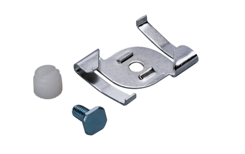 R37F T-Bar Clip, For Use With Flush Tile Ceilings and Trac-Lites Trac, 15/16 in Size