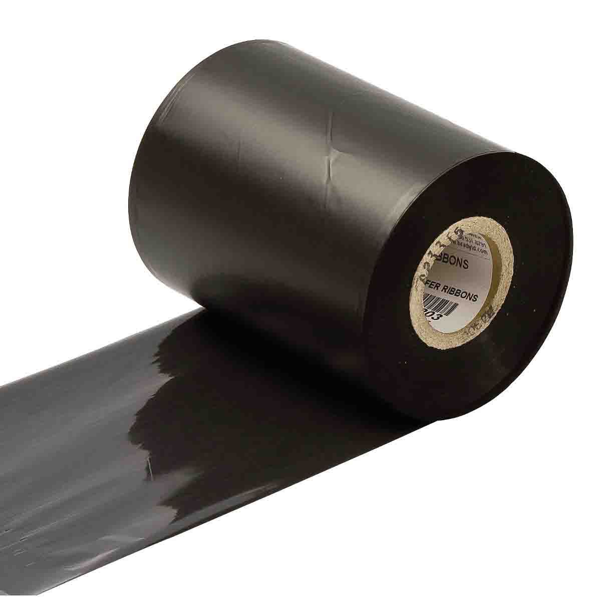 R4300 1-Color Thermal Transfer Printer Ribbon, 984 ft L x 3.27 in W, Resin/Wax, Black