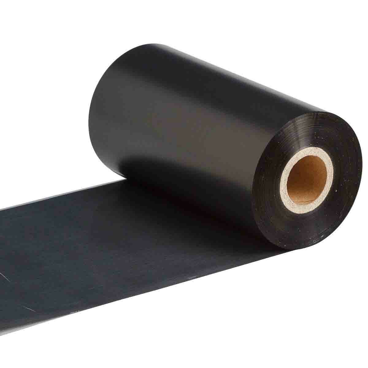 R4304 R4300 1-Color Printer Ribbon, 984 ft L x 5.12 in W, Resin/Wax, Black