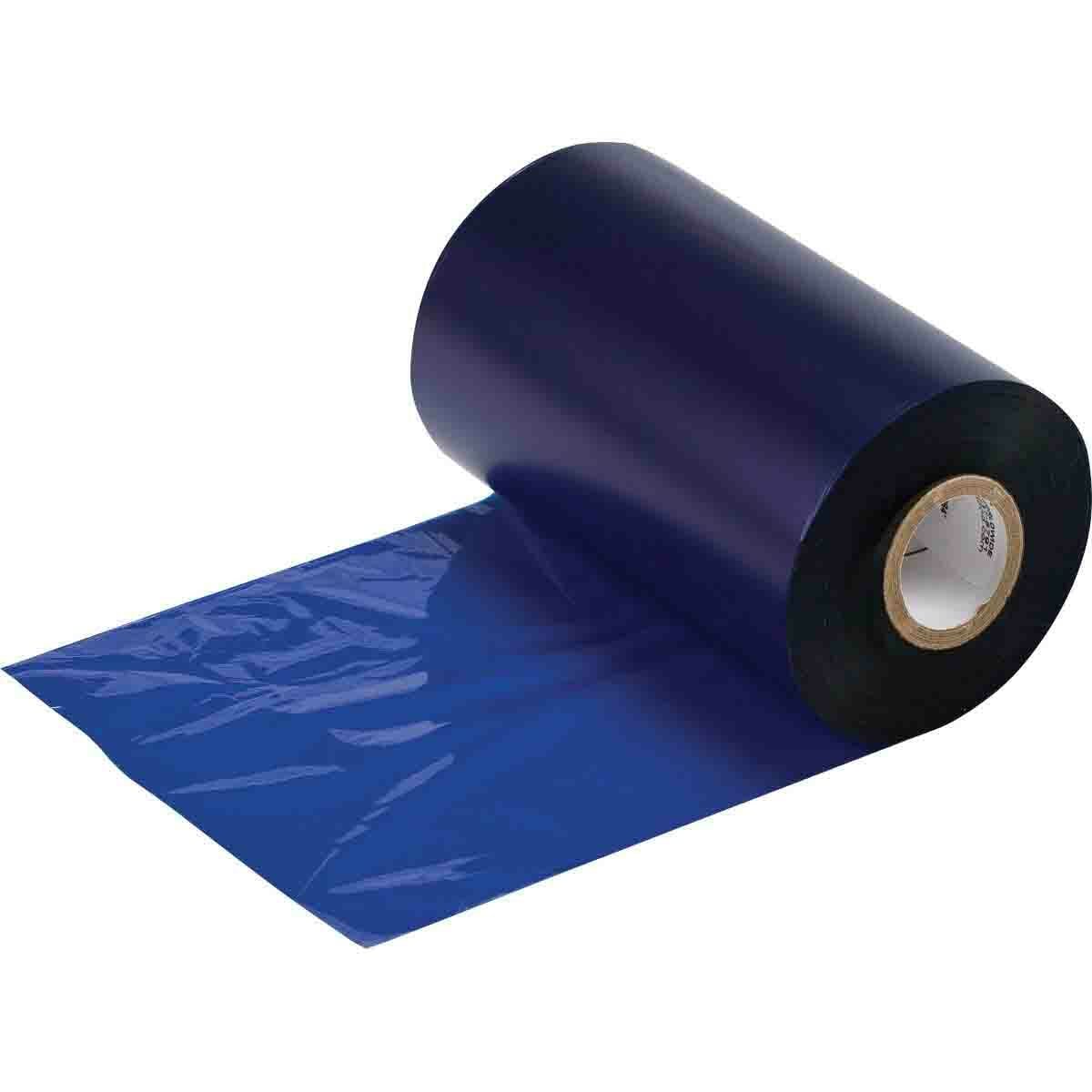R4407-BL R4500 1-Color Printer Ribbon, 984 ft L x 4.33 in W, Resin/Wax, Black
