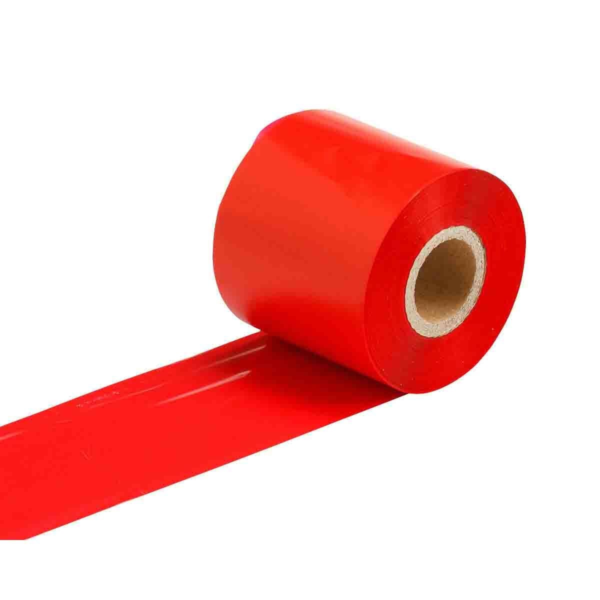 R4507-RD R4500 1-Color Printer Ribbon, 984 ft L x 4.33 in W, Resin/Wax, Red
