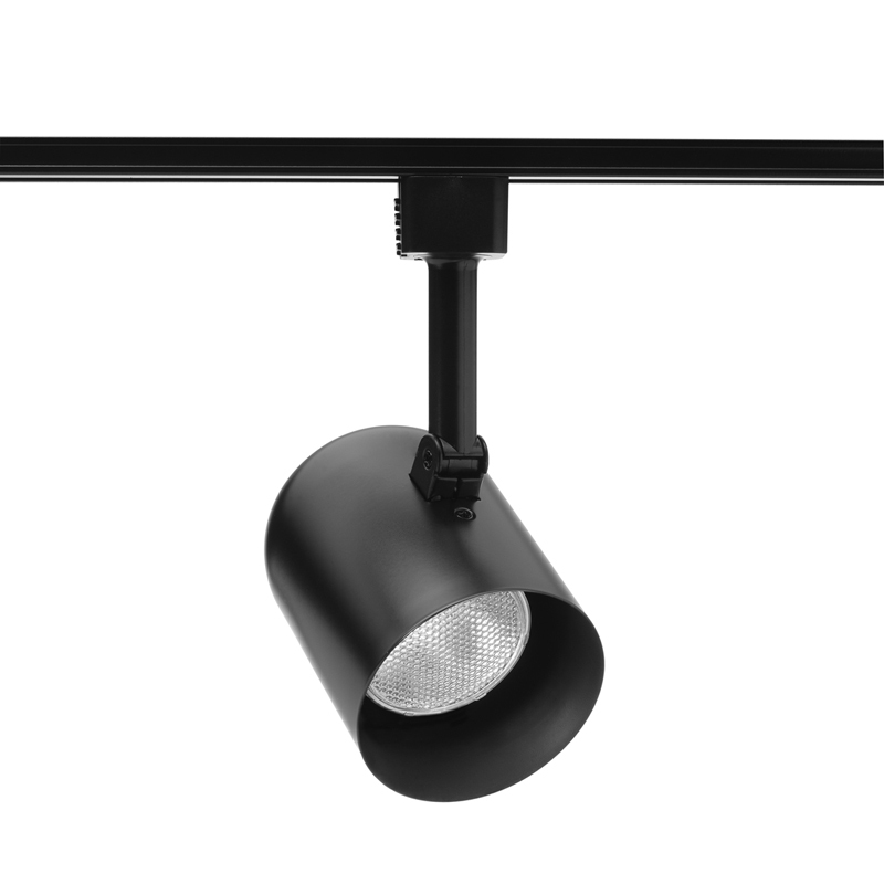 R500 BL Line Voltage Track Head, Incandescent Lamp, 120 V AC, Round Back Cylinder Head, 4 in Max Extension