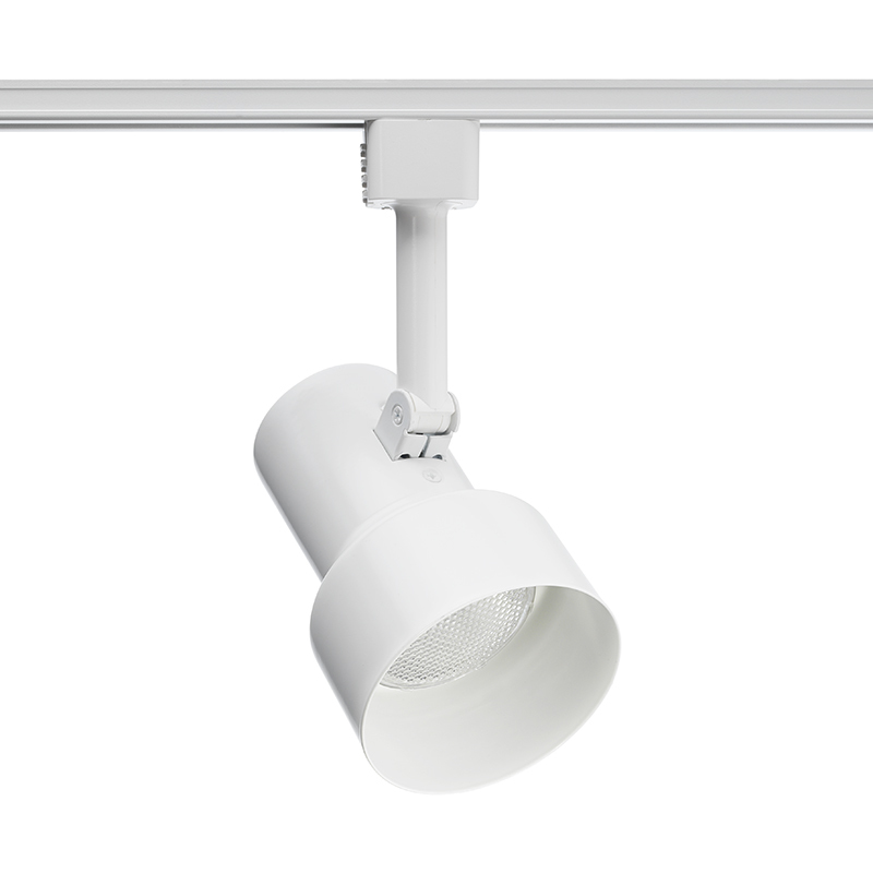 R510 BL Line Voltage Spotlight Track Head, Incandescent Lamp, 120 VAC, Step Cylinder Head, 4 in Max Extension