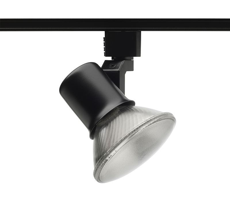 R541 BL Line Voltage Track Head, Incandescent Lamp, 120 V AC, Universal Head, 1-1/2 in Maximum Extension