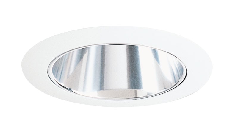17 CWH 17 Series Downlight Line Voltage Cone Trim, 5 in OD, Incandescent Lamp, For Use With IC1, IC1W, TC1R, APT1, PL426, PL413, IC91RLWDG4 Series Line Voltage Housing