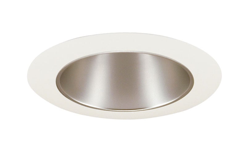 17 HZWH 17 Series Downlight Line Voltage Cone Trim, 5 in OD, Incandescent Lamp, For Use With IC1, ICPL4, PL4, TC1, TC1S, TC1R, APT1, IC1LEDG4, IC91LWDG4, IC91RLWDG4 Series Housing