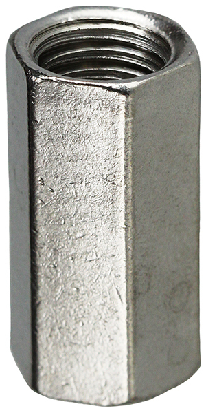 RCS2 Rod Coupling, 3/8-16, Stainless Steel, 18-8 Material Grade