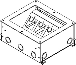 Large Capacity 6IN Deep Floor Box
