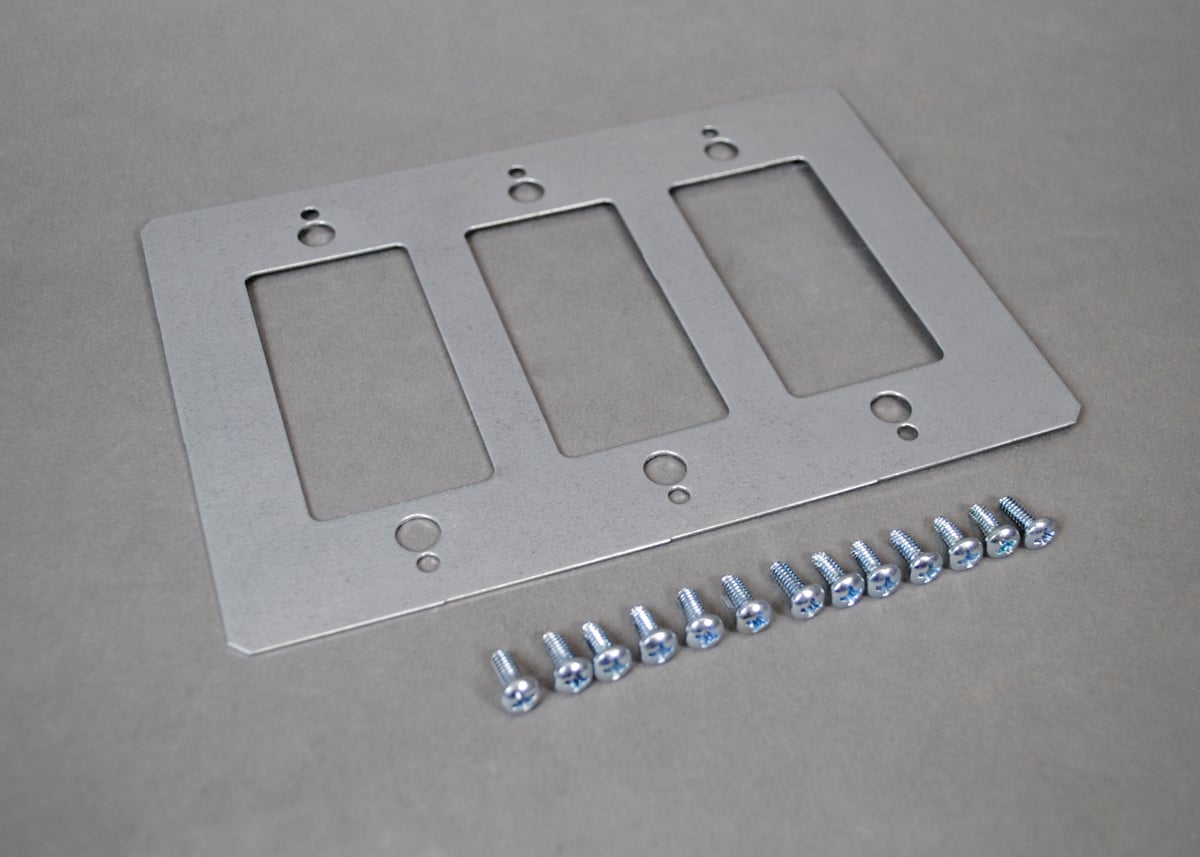 Rectangular Type; 6-3/8 Inch; 4-1/2 Inch; 3 Gang(S); UL (Canada and Us) Approval; (3) GFCI Receptacle Device Type; 14-3/4 Inch L X 12-5/8 Inch W X 6-1/8 Inch H Box Size