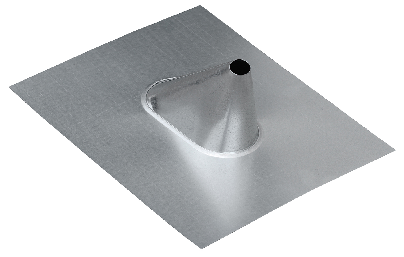 RJ75 RJ Series Standard Roof Jack Flashing, Steel, 3/4 in Pipe, 13 in W x 11 in L Base, Import