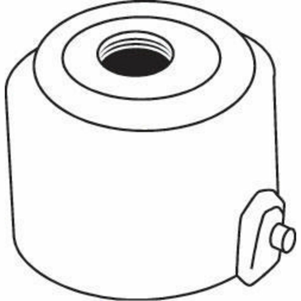 S302 Access Fitter, For Use With LFS, MIC, QL,FML, FSL, ARF1, ARF2 2-3/8 in Tenon, 1/2 in Knuckle, Fastened Mount, Aluminum