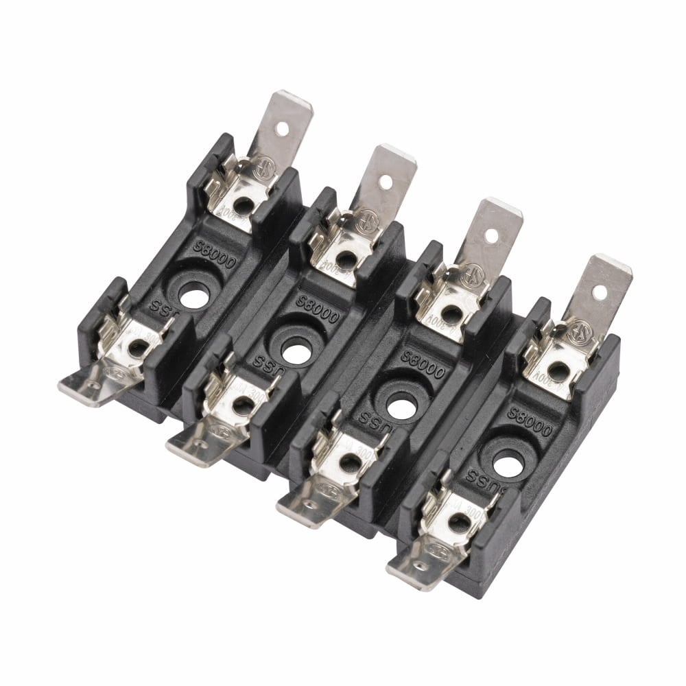 S-8201-2 8200 Breakaway Fuse Block, 300 V AC/DC, 16/20 A, 2 Poles