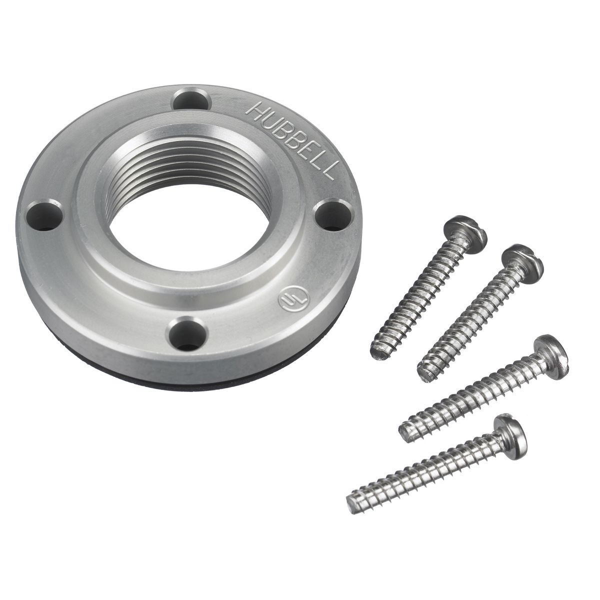 SAC100 Heavy Duty Industrial Grade Standard Pressure Screw Terminal Watertight Liquid Tight Adapter, 1 in NPT Conduit, For Use With 30 and 32 A 5-Wire and 60 and 63 A IEC Pin and Sleeve, 60 A Insulgrip Pin and Sleeve, Aluminum