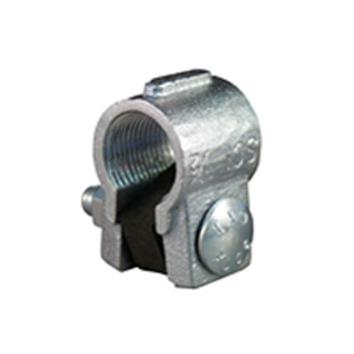 Rigid/IMC Conduit Split Coupling, 1-1/4 inch, Malleable Iron, Zinc Electroplate