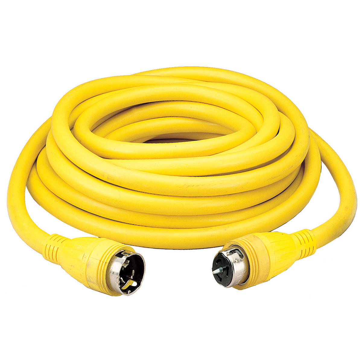 SCC50 Standard Cable Set and Receptacle, 120/208 V, 60 A, 15000 W, 3-Phase, 0.925 in, 600 in L Cord