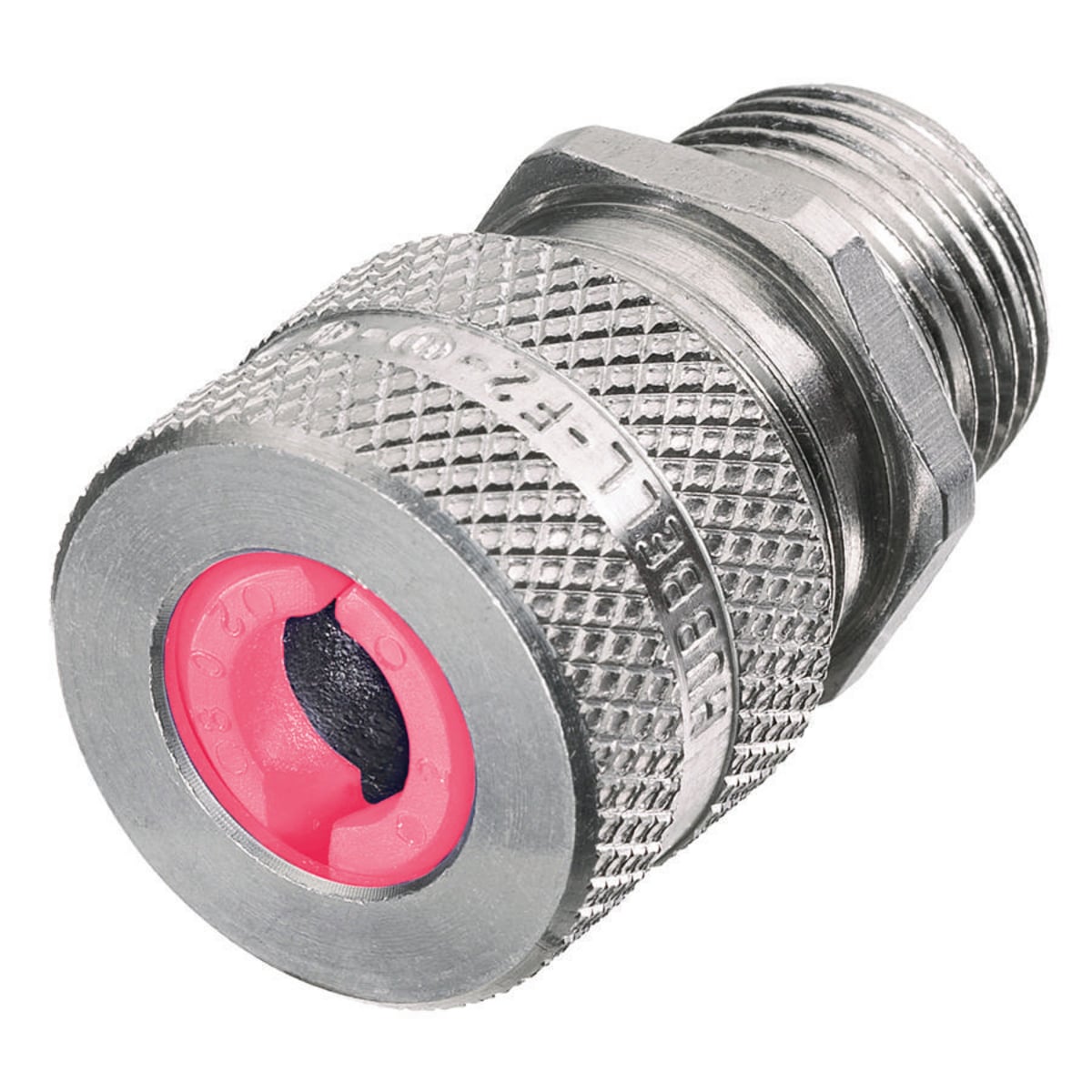 SHC1044 Form 4 Standard Duty Straight Cord Connector, 1 in Trade, 1 Conductor, 1 to 1.13 in Cable Openings, Aluminum, Machined