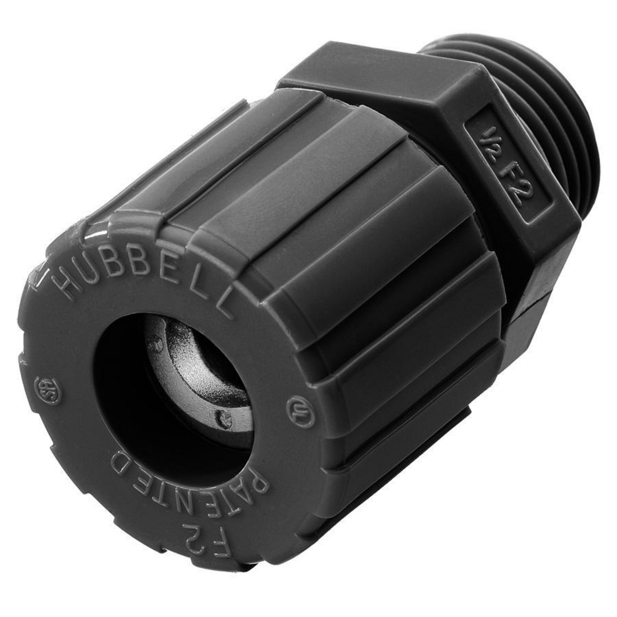 SHC2043CR SHC Form 4 Standard Duty Straight Cord Connector, 1 in Trade, (1) Conductors, 0.88 to 1 in Cable Openings, Nylon, Smooth