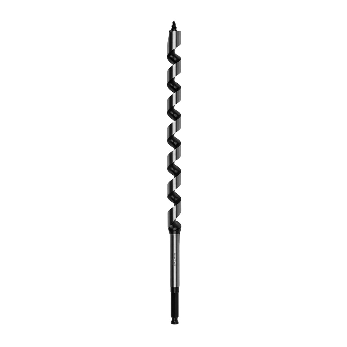 1816 Long Ship Auger Bit, 1 in Dia, 18 in OAL, 7/16 in Shank