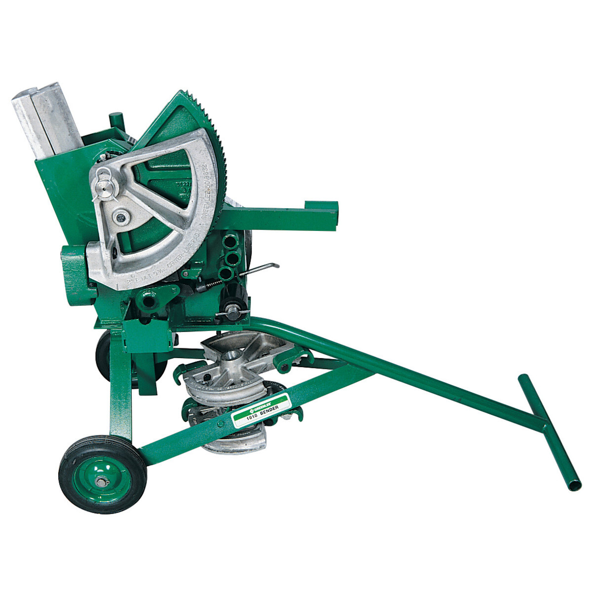 1818T Mechanical Conduit Bender, 3/4 to 2 in Capacity, 5-3/32 to 9-3/16 in Bend Radius