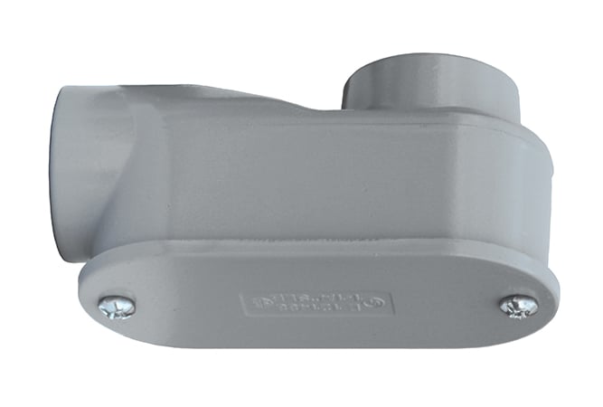 SLB150 Service Entrance Elbow, 1-1/2 in Hub, Aluminum