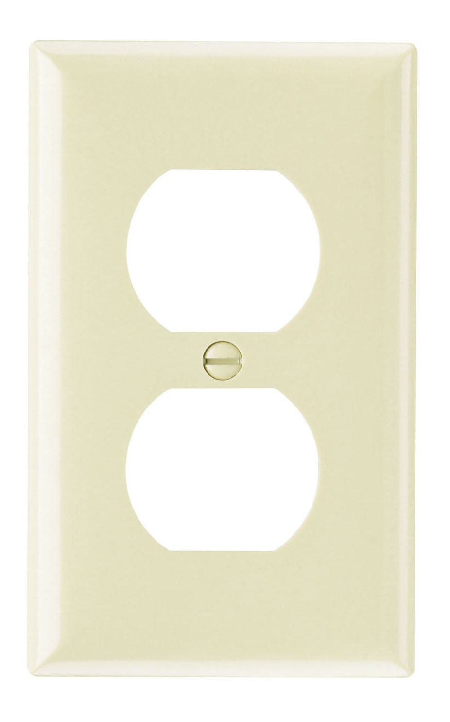 SP8GRY 1-Gang Thermoset Wall Plate, 1 Duplex Receptacle Opening, Gray