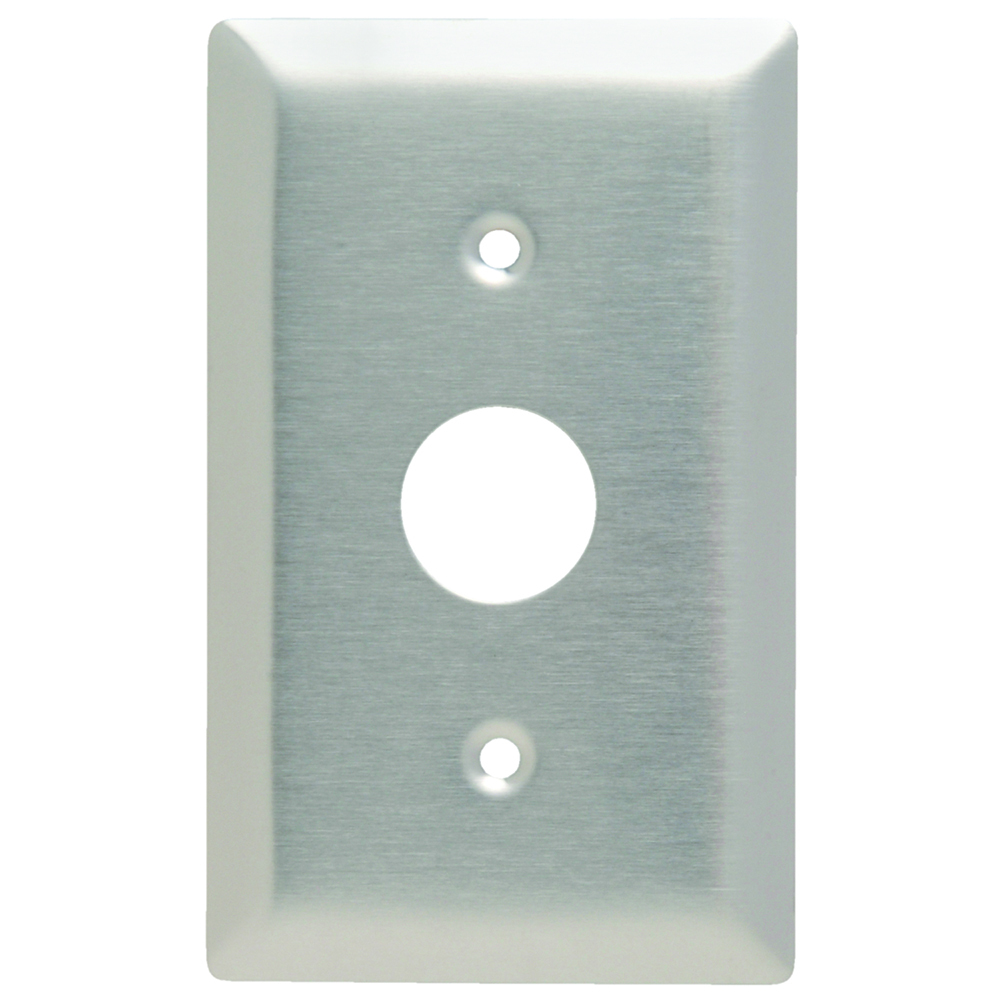 SS717 1-Gang 302/304 Stainless Steel Wall Plate, KL Series Locking Switch Plate