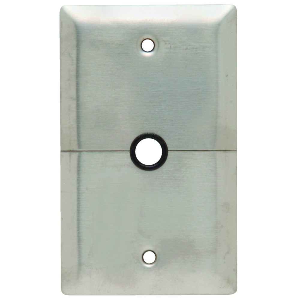 SS751 Wall Plate, 1-Gang 302/304 Stainless Steel