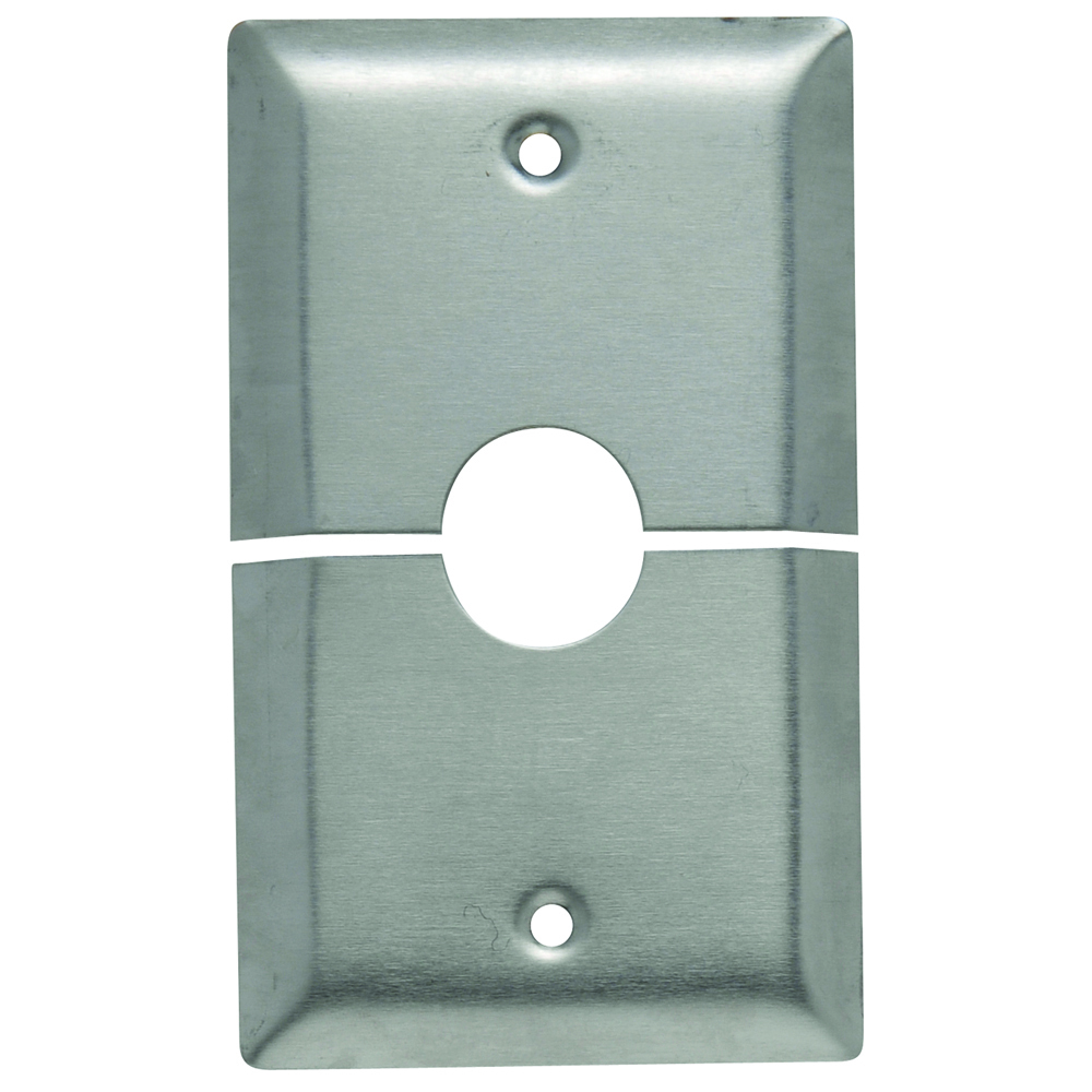 SS753 Wall Plate, 1-Gang 302/304 Stainless Steel