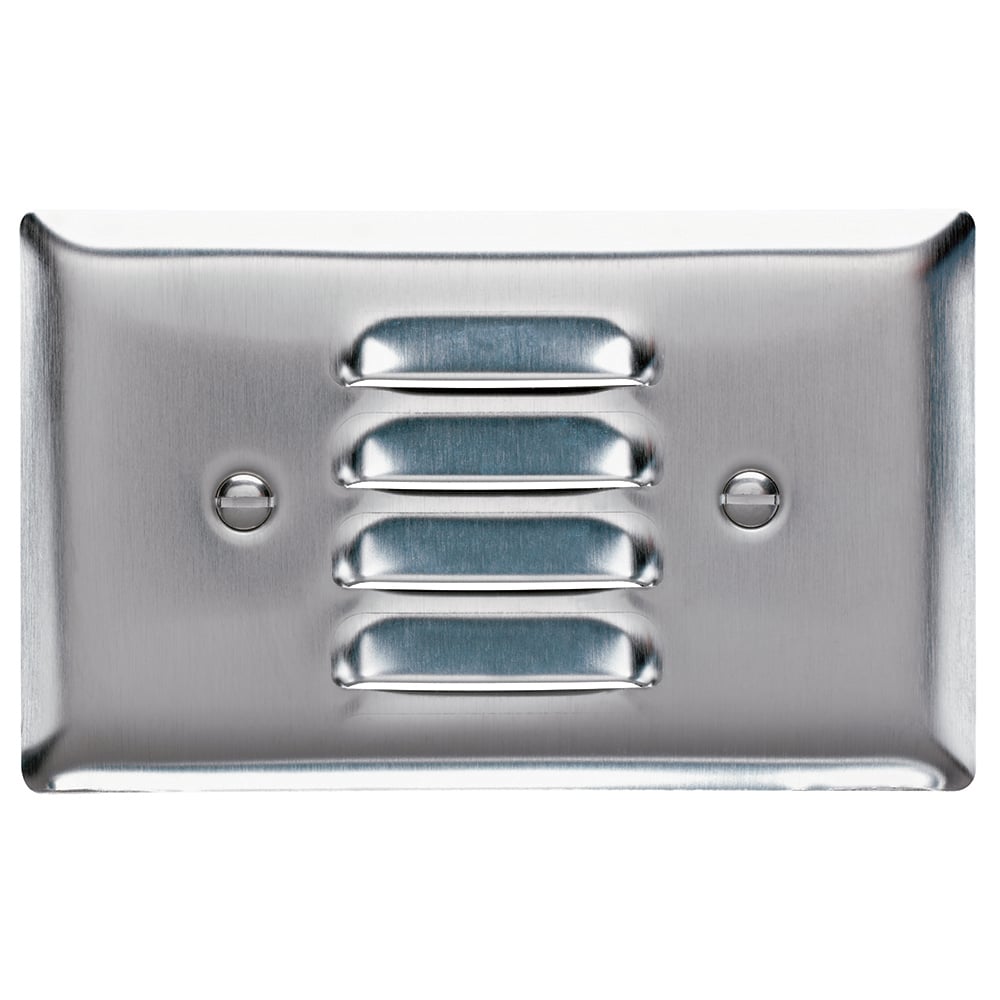 SS760 1-Gang 302/304 Stainless Steel Wall Plate, Louver Plate1-Gang Horizontal