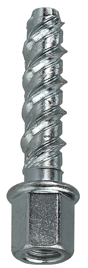 SSC38B 4600 Bottom Mount Concrete Drilling Rod Hanger, 3/8 in Dia, 1-1/2 in OAL, Steel, Zinc Plated