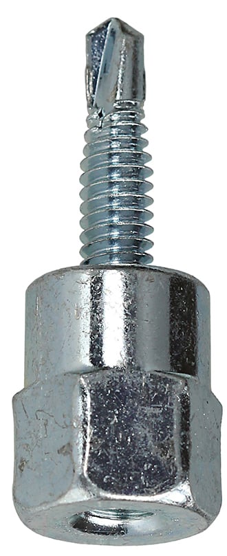 SSM14B 4600 Bottom Mount Metal Drilling Rod Hanger, 1/4 in Dia, 1 in OAL, Steel