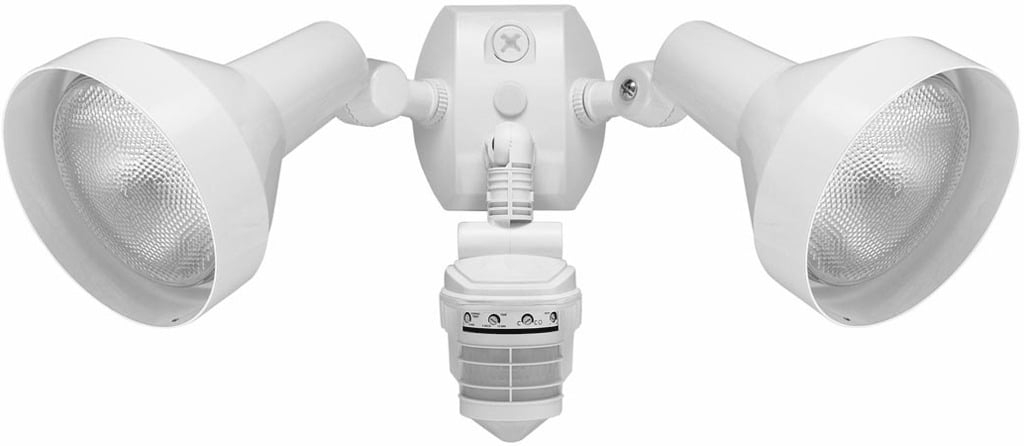 STL360HW Super Stealth 360 Bell Sensor Floodlight With Twin Precision Die Cast H101 Deluxe Shielded Bell Flood, (3) Lamp, 1 W Fixture, 120 V AC, Aluminum Housing