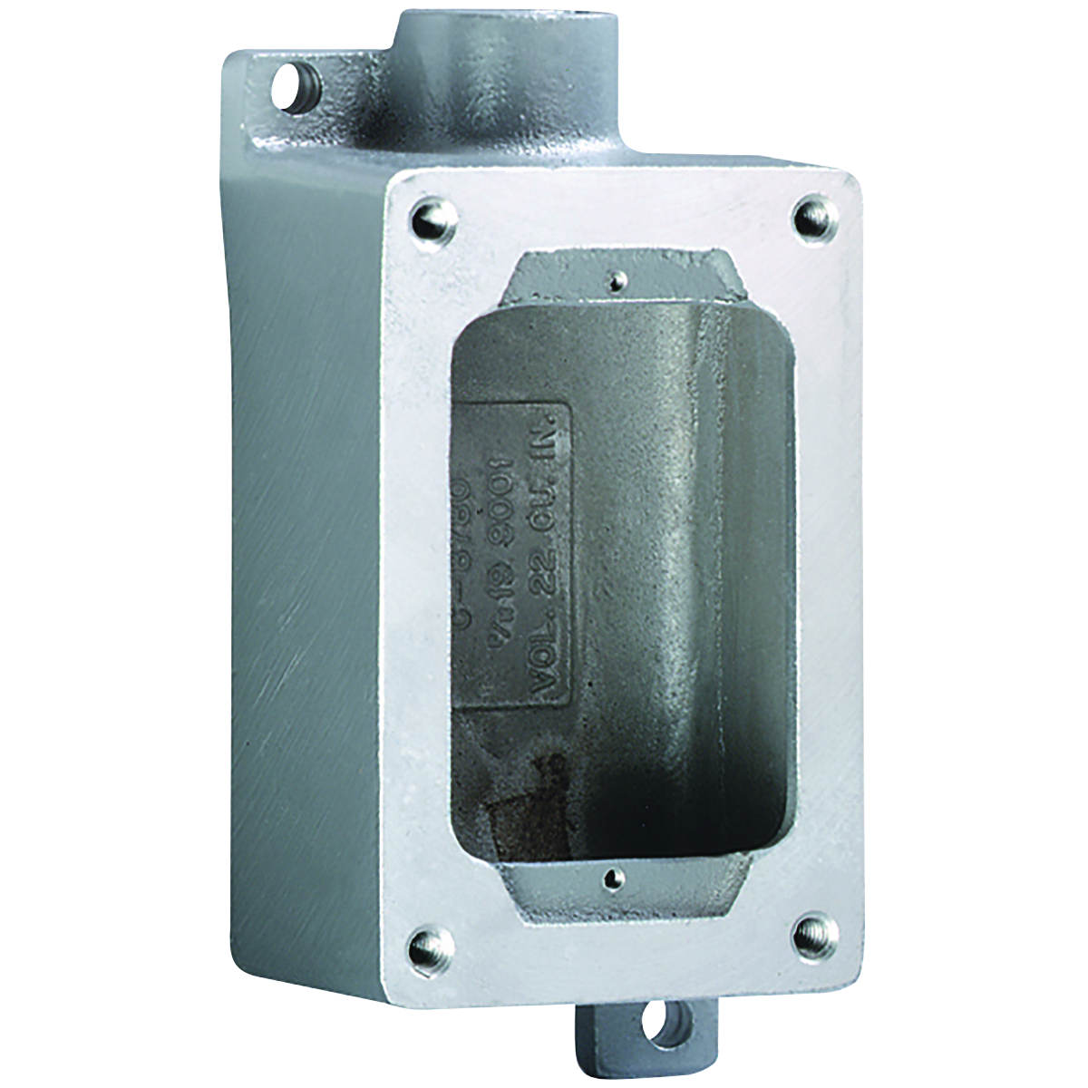 SWB-1 SWB Explosionproof Back Box, For Use With XCS/XS/XT Cover Assemblies, NEMA 7CD/9EFG NEMA Rating, Copper Free Aluminum, Gray