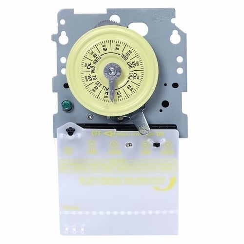 T103M T100M Mechanical Time Switch Mechanism, 125 V AC, 40 A, 2NO 2 Form A DPST Contact, 2 Poles