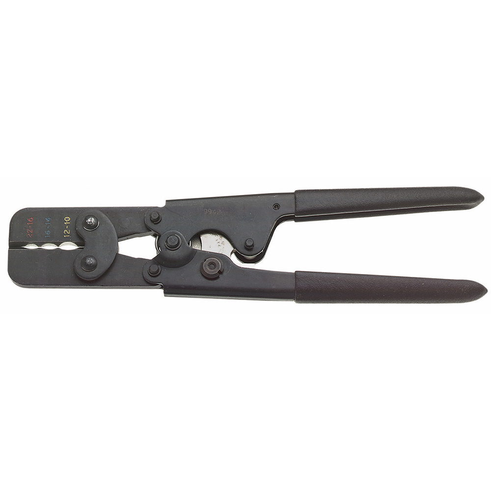 T1715 Full Cycle Insulated Ratcheting Crimper, 22 to 10 AWG Cable/Wire
