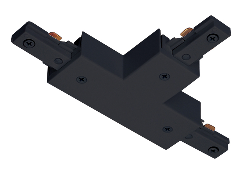 T25 BL T Connector, 1 Circuits, 4-1/8 in W, Polycarbonate