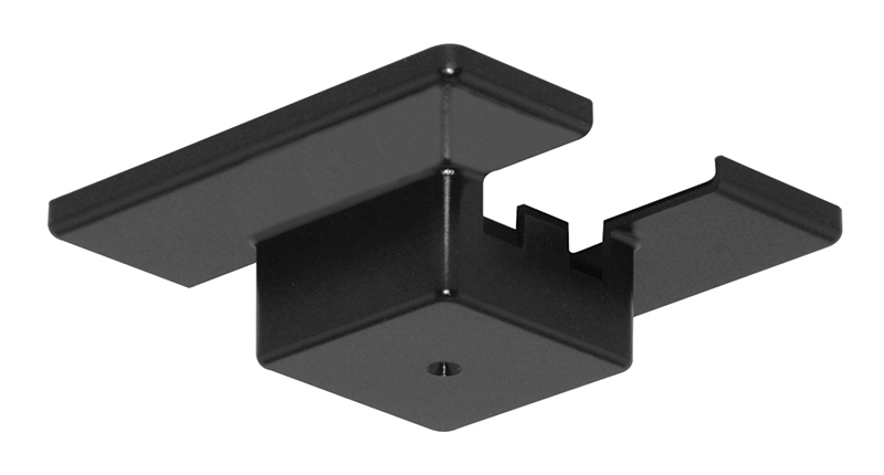 T29 BL 1-Circuit Floating Electrical Feed, For Use With 1-Circuit System, 120 V AC, Black