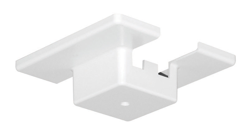 T29 WH 1-Circuit Floating Electrical Feed, For Use With 1-Circuit System, 120 V AC, White
