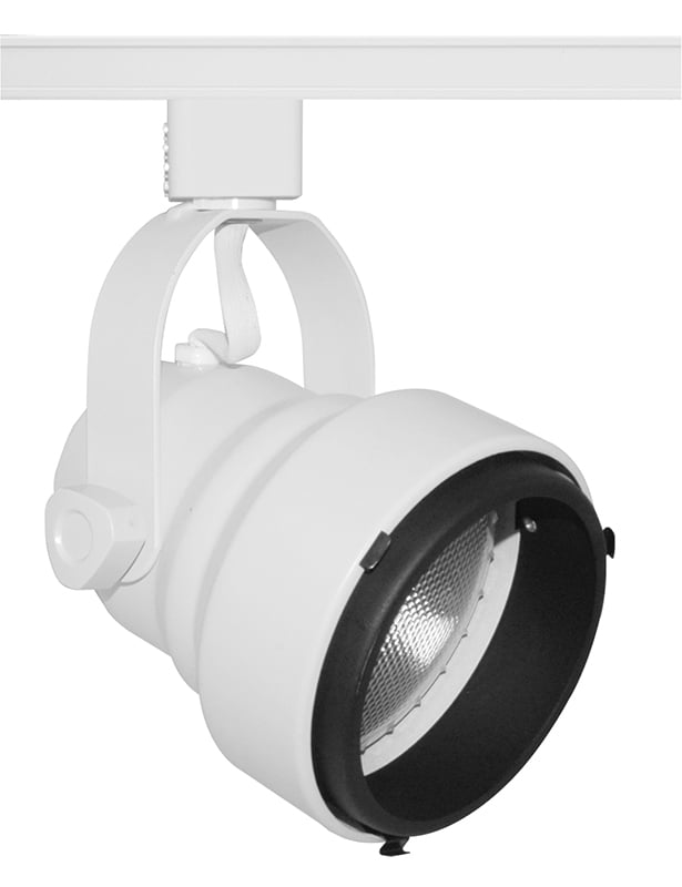 T293 BL Avant Garde Line Voltage Track Head With Universal Trac Adapter, Incandescent Lamp, 120 VAC, Studio II Head, 2-1/4 in Max Extension