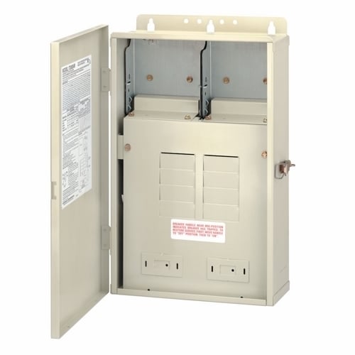 T30000R5 Rainproof Control Panel Enclosure, NEMA 3R, Wall Mount, -40 to 130 deg F, For Use With 1-Phase, 120/208/240 V AC, 60 Hz, 3 W, 100/10000 A Short Circuit Load Center