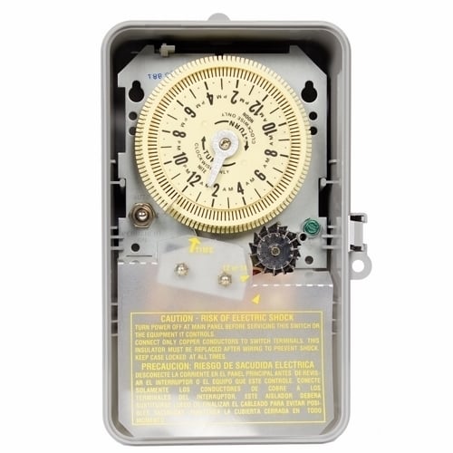 T8845PV T8800 Electro Mechanical Specialty Mechanical Timer Switch, 12 min to 20 hr, 45 min, 14 days Setting, 24 V AC, 1NO 1 Form A SPST Contact, 1 Poles