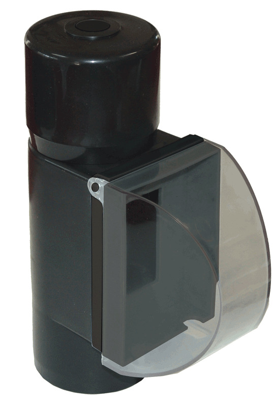 TACB Mighty Post Adaptor With In-Use Cover, 8-3/8 in H x 6-7/8 in W, For Use With All Standard Rectangular Cover, PVC