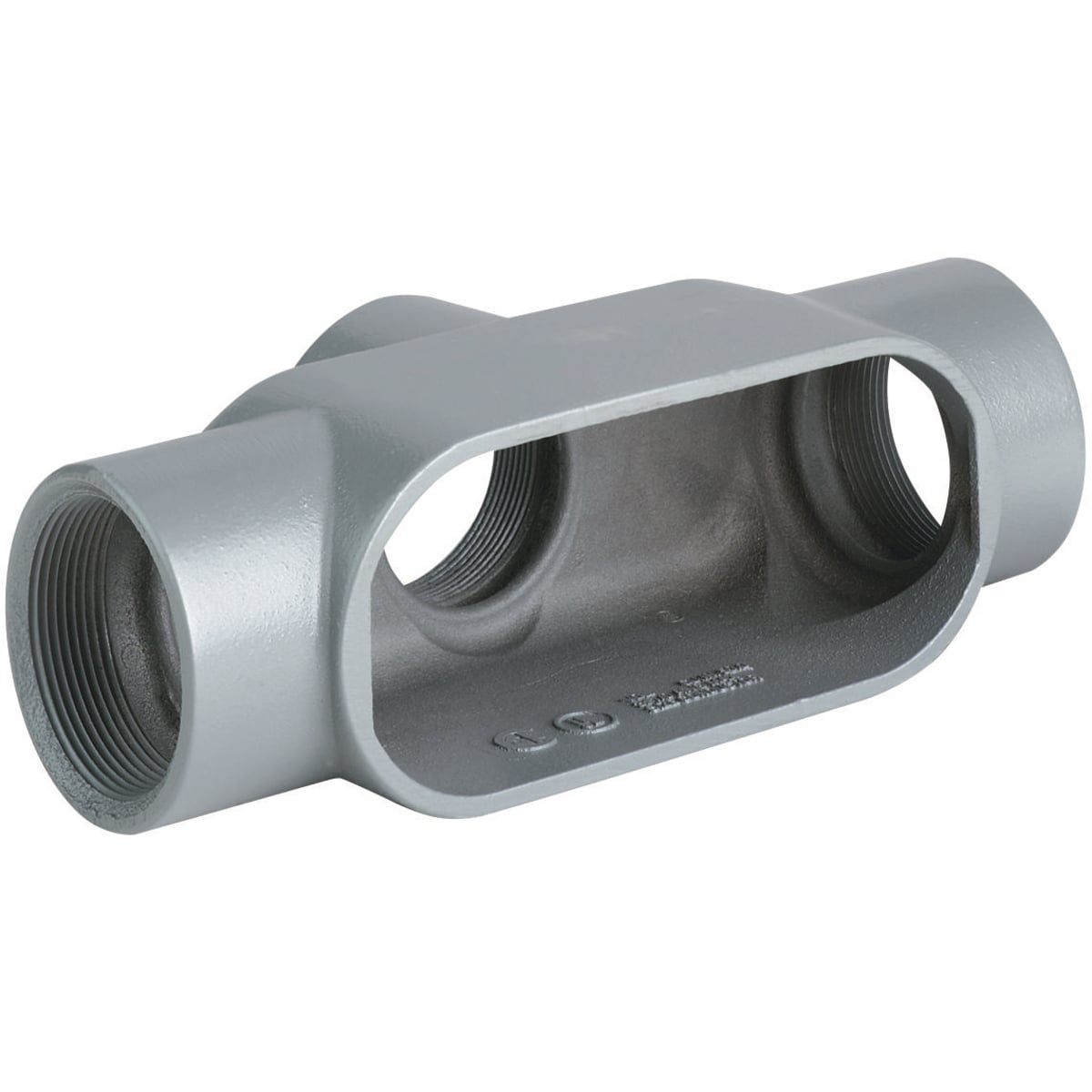 TB47 Type TB Conduit Body, 1-1/4 in Hub, Form 7 Form, 20 cu-in Capacity, Iron, Tri-Coated