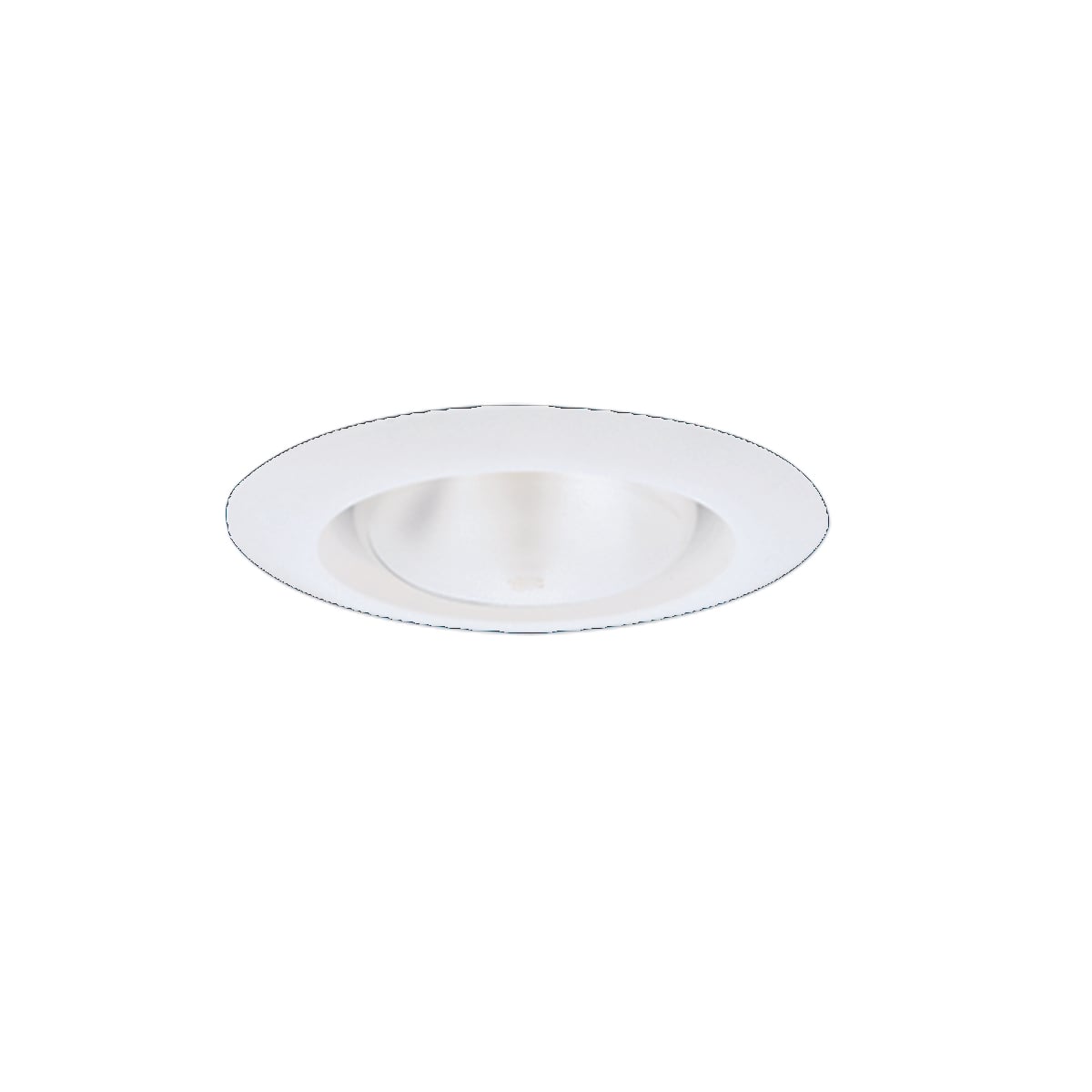 TBW61 Long Neck Stepped Round Spray Baffle Trim, 6 in OD, CFL Lamp, For Use With DBX, IBXICAT, IBXHW, RMNICD Housing, Aluminum