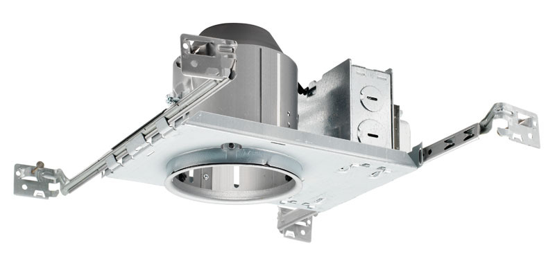 TC44 TC Series Adjustable Low Voltage Universal Recessed Lighting Housing, Incandescent Lamp, Non-IC Insulation, 120 V AC, 4-1/2 in Ceiling Opening, Steel Housing