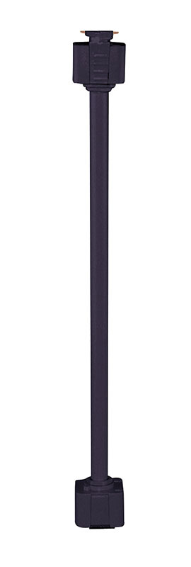 TEW 12IN BL Adapter Extension Wand, For Use With One/Two Circuit Trac and Line Voltage Monopoints System, 120 V AC, Incandescent Fixture