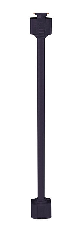 TEW 48IN BL Adapter Extension Wand, For Use With One/Two Circuit Trac and Line Voltage Monopoints System, 120 V AC, Incandescent Fixture