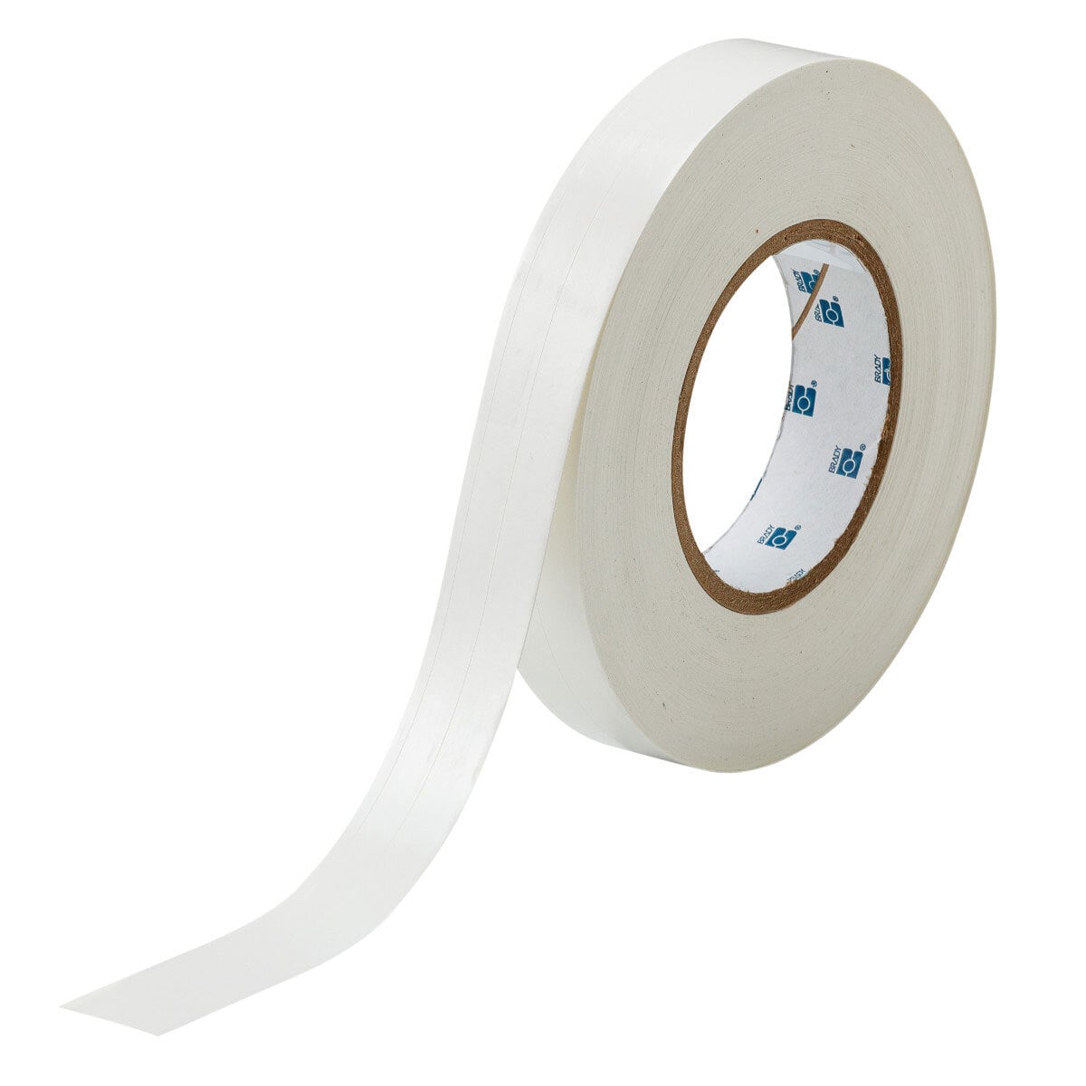 THT-92-498-2 CleanLift Colored Write-On Repositionable Thermal Transfer Label, 165 ft L x 3/8 in W, Colored Write-On Area Legend, White, B-498 Vinyl Coated Fabric