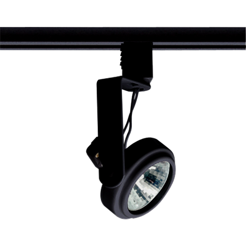 TL196 BL Low Voltage Track Head, Incandescent Lamp, 12/24 V AC, Gimbal Ring Head, 2-1/2 in Max Extension